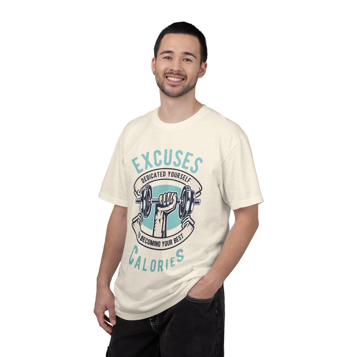 100% cotton (fiber content may vary for different colors) Medium fabric (5.3 oz/yd² (180 g/m²)) Dedicated Yourself To Becoming Your Best Don’t Burn Calories Unisex Heavy Cotton T-Shirt