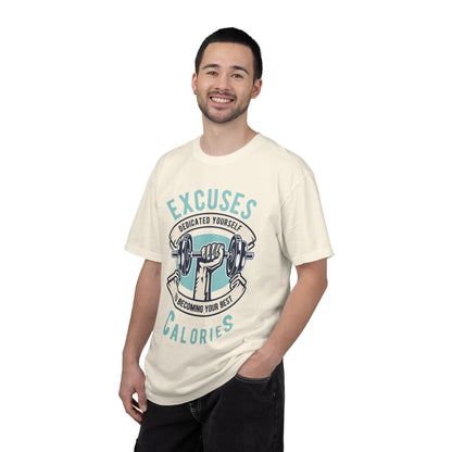 100% cotton (fiber content may vary for different colors) Medium fabric (5.3 oz/yd² (180 g/m²)) Dedicated Yourself To Becoming Your Best Don’t Burn Calories Unisex Heavy Cotton T-Shirt