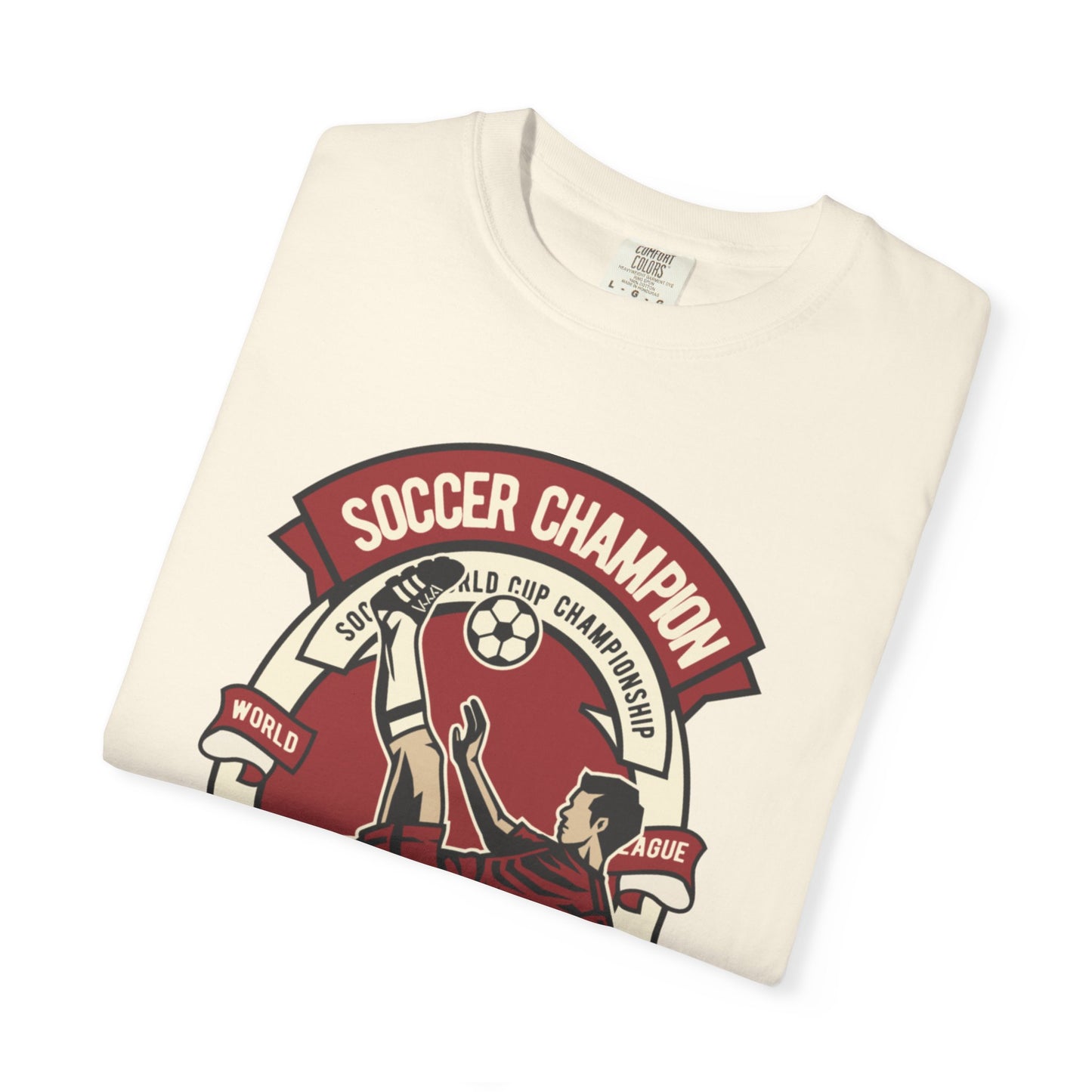 Soccer Champion Heartwarming Sweet Tee Charismatic Passion Unisex Heavy Cotton T-Shirt