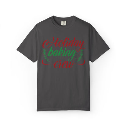 Holiday Baking Crew Xmas Cakes Christmas Cookies Festival Season Unisex Heavy Cotton T-Shirt
