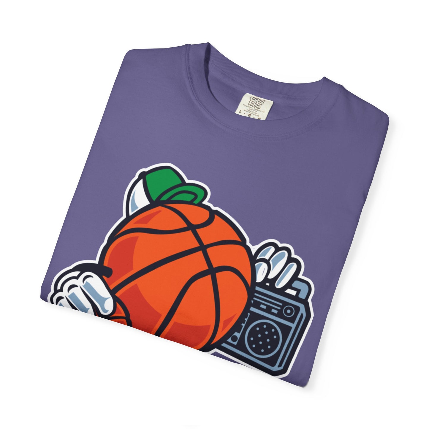 Funny Street Basketball Court King Queens Basketball Lovers Tee Slam Dunk Net Warriors Unisex Heavy Cotton T-Shirt