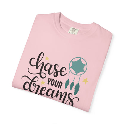 Chase Your Dreams Creativity Imagination Tee Determination Reach For The Stars Unisex Heavy Cotton T-Shirt