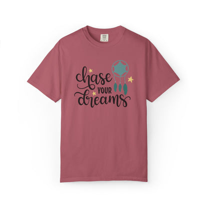 Chase Your Dreams Creativity Imagination Tee Determination Reach For The Stars Unisex Heavy Cotton T-Shirt
