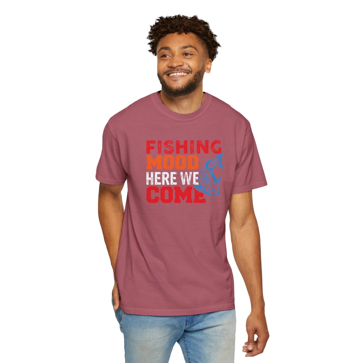Fishing Mood Fishing Gear Sarcastic Fisherman Fishing Tee Unisex Heavy Cotton T-Shirt