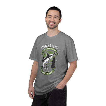 Fishing Club Fishing Gear Sarcastic Fishing Tee Unisex Heavy Cotton T-Shirt