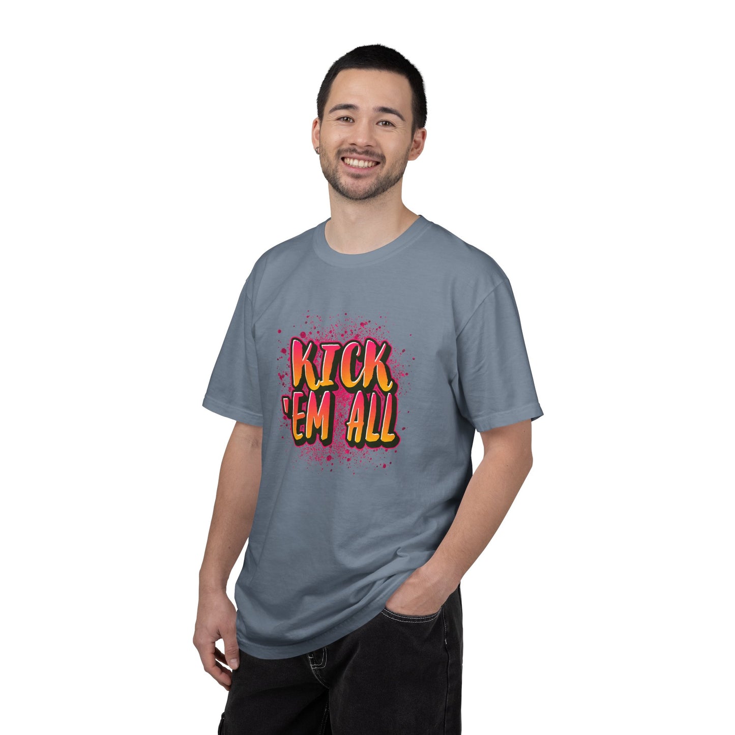 Kick Em All Unisex Heavy Cotton T-Shirt