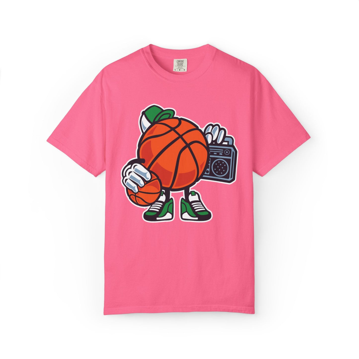 Funny Street Basketball Court King Queens Basketball Lovers Tee Slam Dunk Net Warriors Unisex Heavy Cotton T-Shirt