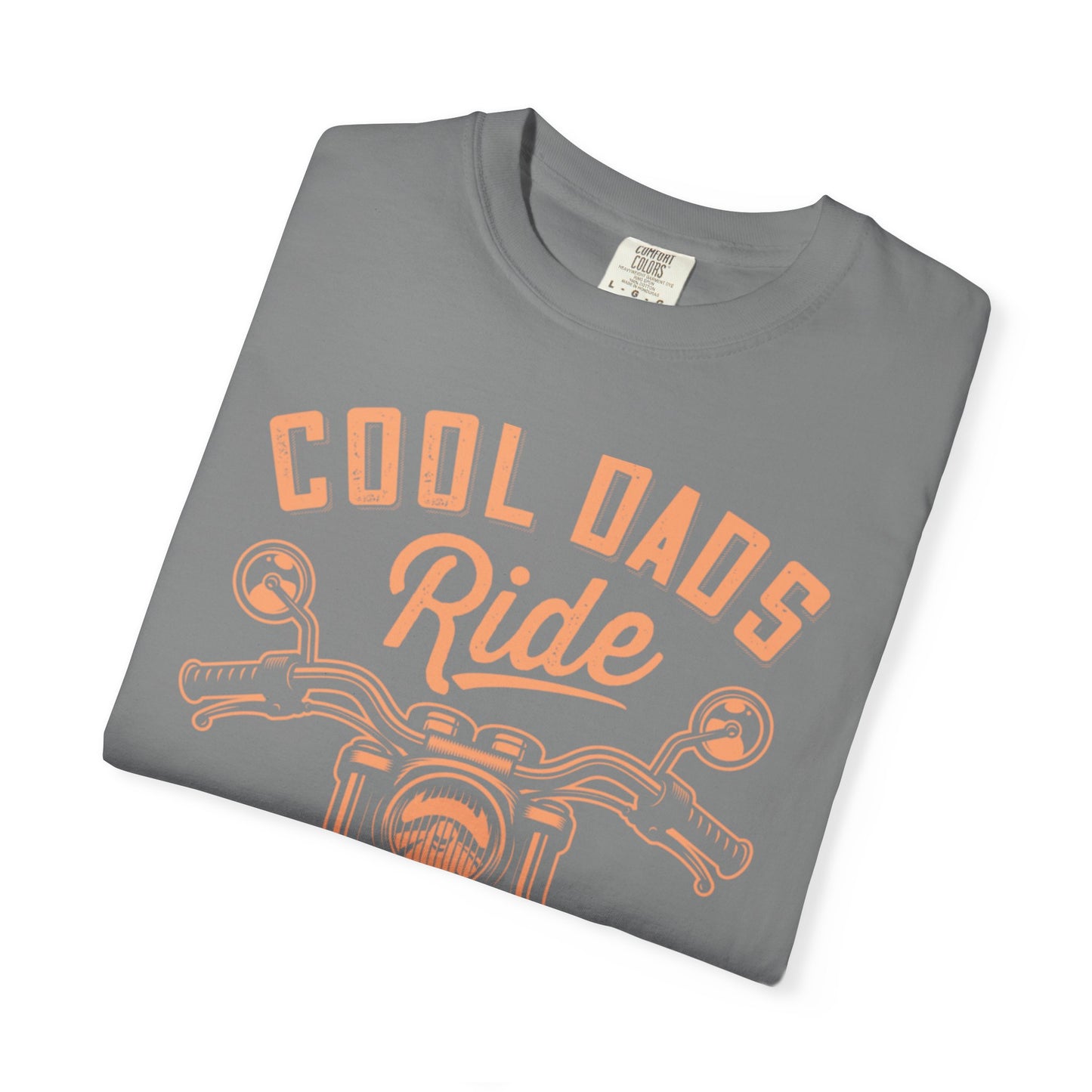 Funny Cool Dad Motorcycle Sporty Dad Sarcastic Pedal Power Dad Bike Lover Unisex Heavy Cotton T-Shirt
