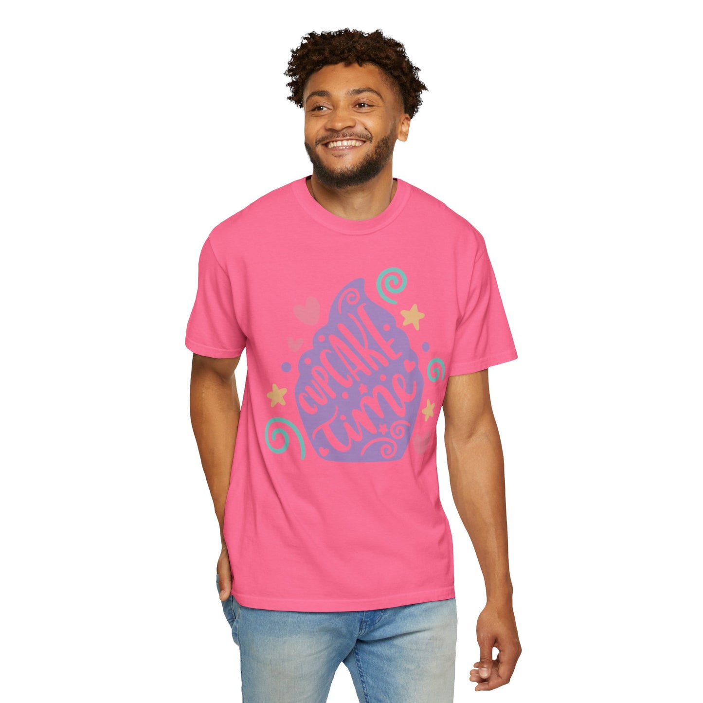 Cupcake Time Mysterious Flavors Tee Delicious Deception Stealthy Sweets Unisex Heavy Cotton T-Shirt