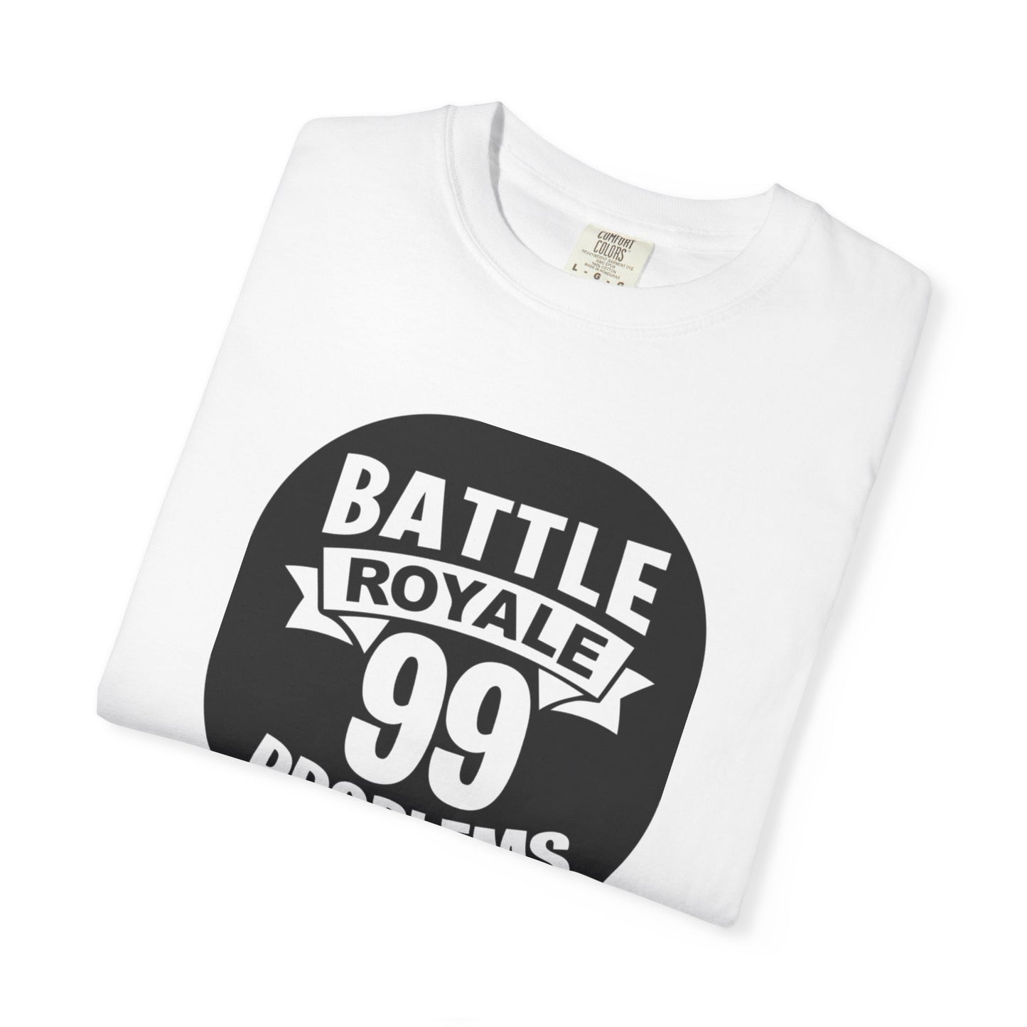 Battle Royal Multiplayer Madness Tee Thrilling Elimination High-Stakes Combat Unisex Heavy Cotton T-Shirt