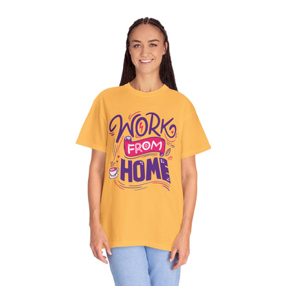Work From Home Internet Connectivity Remote Work Benefits Virtual Meetings Tee Collaboration Tools Unisex Heavy Cotton T-Shirt