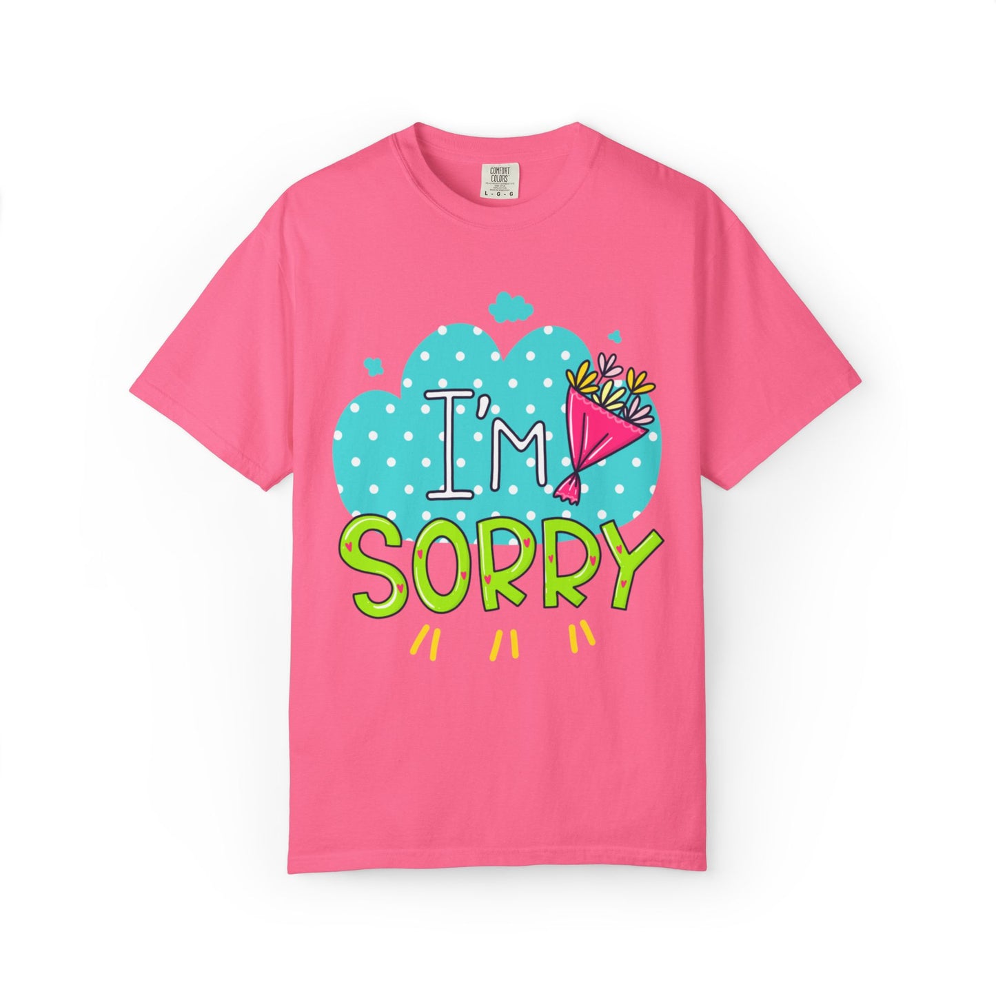 I Am Sorry Emotional Bond Tee Relationship Self Confidence Self Love Forever Support Unisex Heavy Cotton T-Shirt