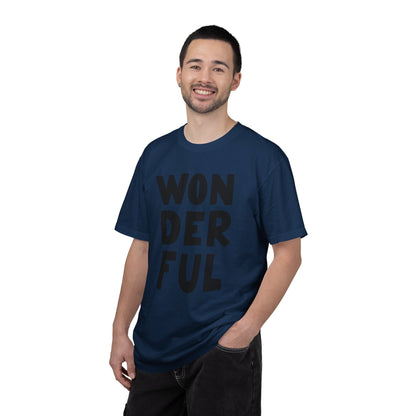 Wonderful Encouragement Self-belief Tee Moral Support Hopefulness Positivity Beautiful Unisex Heavy Cotton T-Shirt
