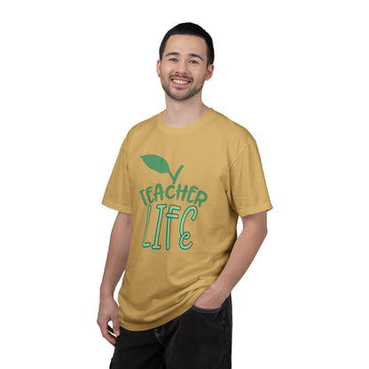 Teacher Life Role Model Supportive Learning Positive Reinforcement Moral Values Unisex Heavy Cotton T-Shirt