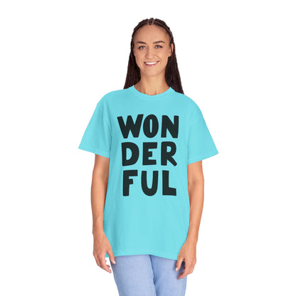 Wonderful Encouragement Self-belief Tee Moral Support Hopefulness Positivity Beautiful Unisex Heavy Cotton T-Shirt
