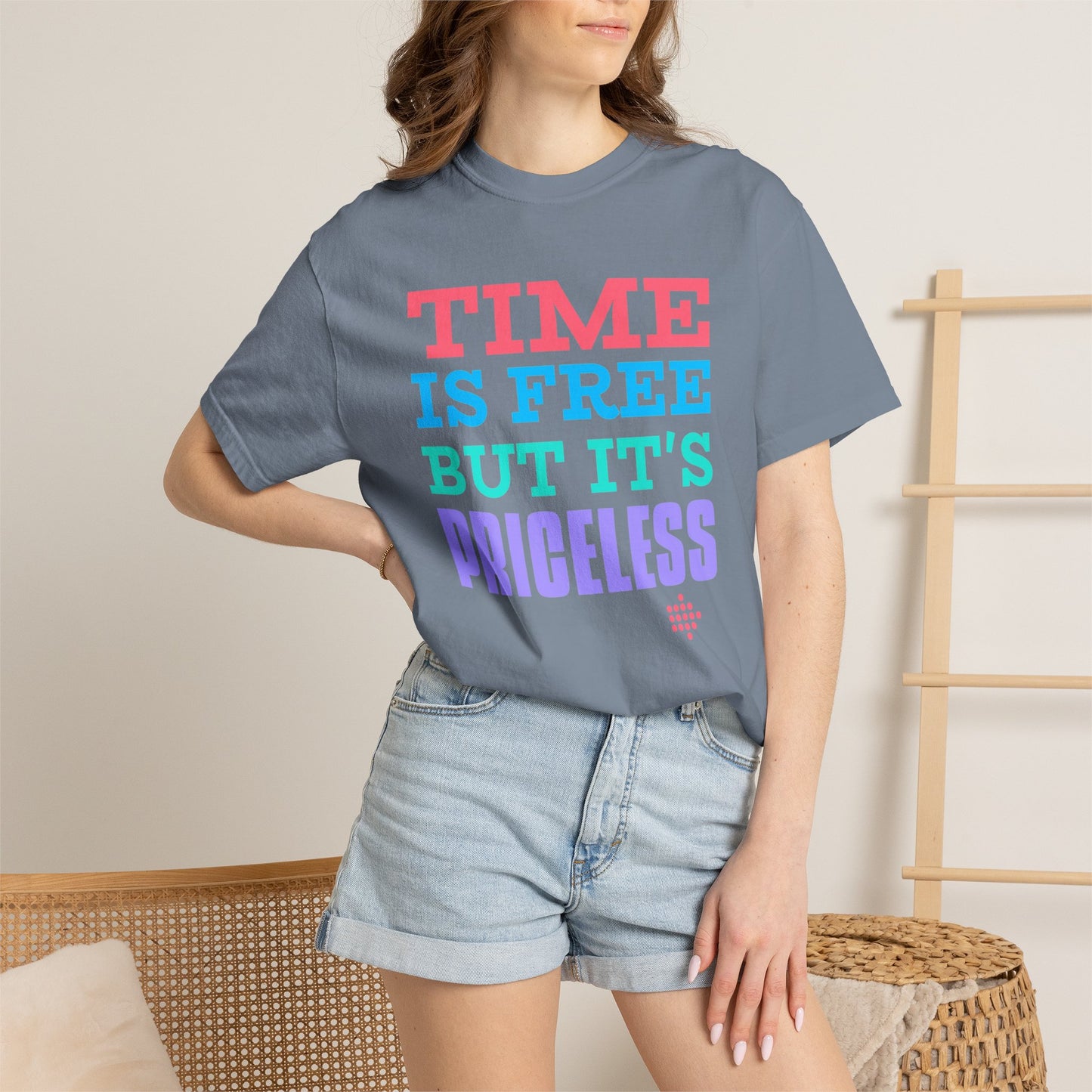 Time Is Free But Its Precious Unisex Heavy Cotton T-Shirt