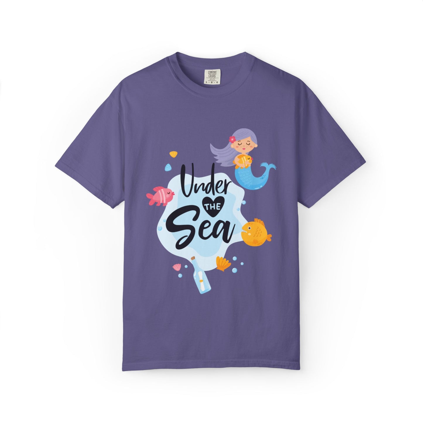 Under The Sea Oceanic Enchantment Tee Marine Life Wonders Unseen Depths Unisex Heavy Cotton T-Shirt