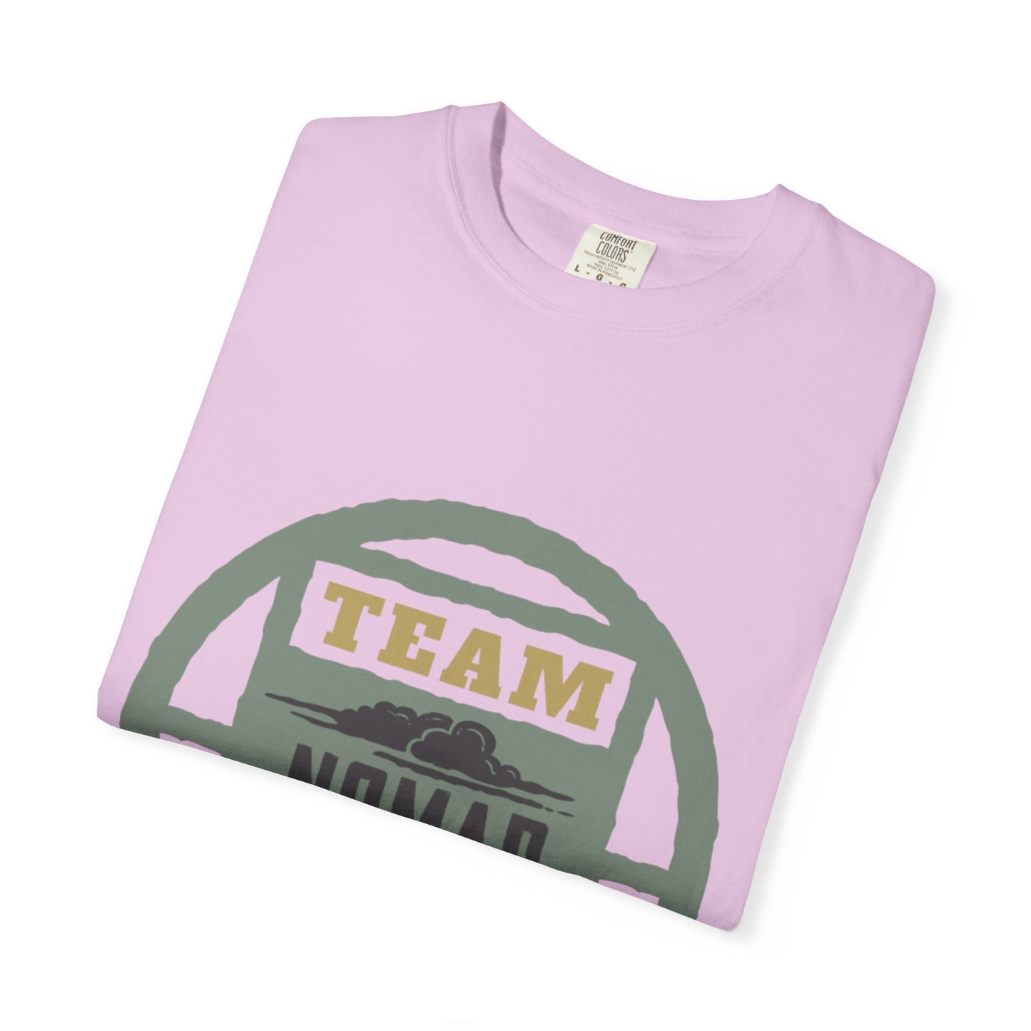 Team Nomad Constant Movement Discovery Freedom Adventure Enthusiasts Unisex Heavy Cotton T-Shirt