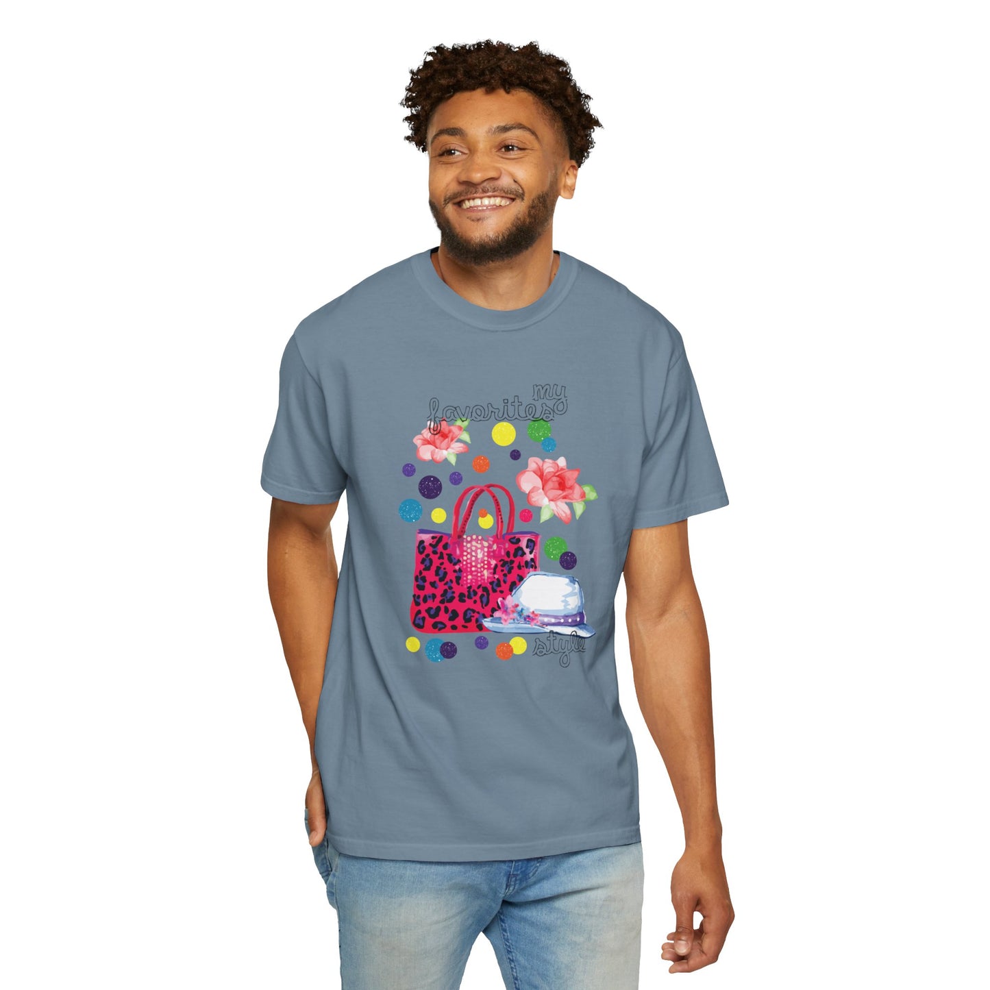 My Favorites Style Elegantly Trendy Tee Cleverly Classy Strong Empowered Fashionable Stylish Cute Unisex Heavy Cotton T-Shirt