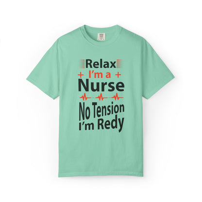 Relax I’m A Nurse Clinical Specialist Education Healthcare Job Devoted Trendy Tee Patient Care Medical Unisex Heavy Cotton T-Shirt
