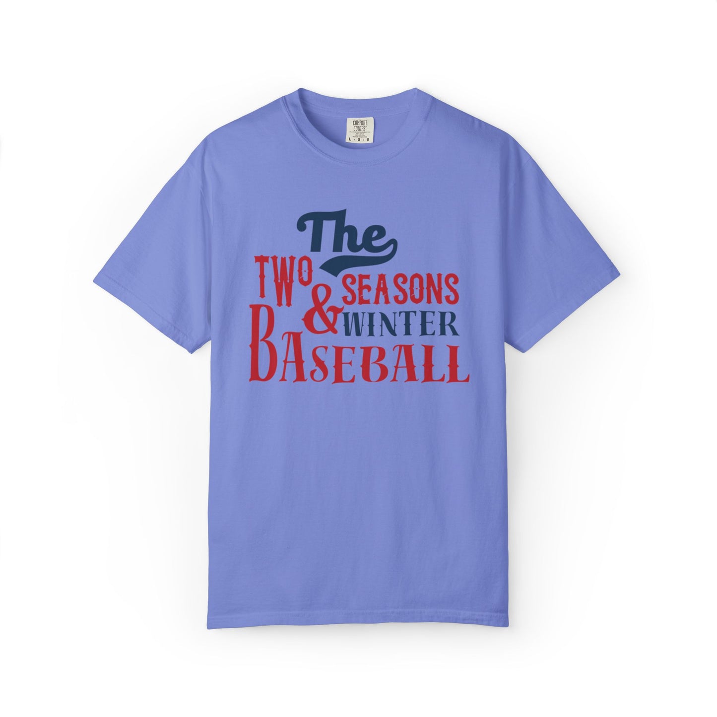 The Two Seasons Winter & Baseball Pitcher’s Snow Peace Tee Scoreboard Smiles Inning Of Joy Unisex Heavy Cotton T-Shirt