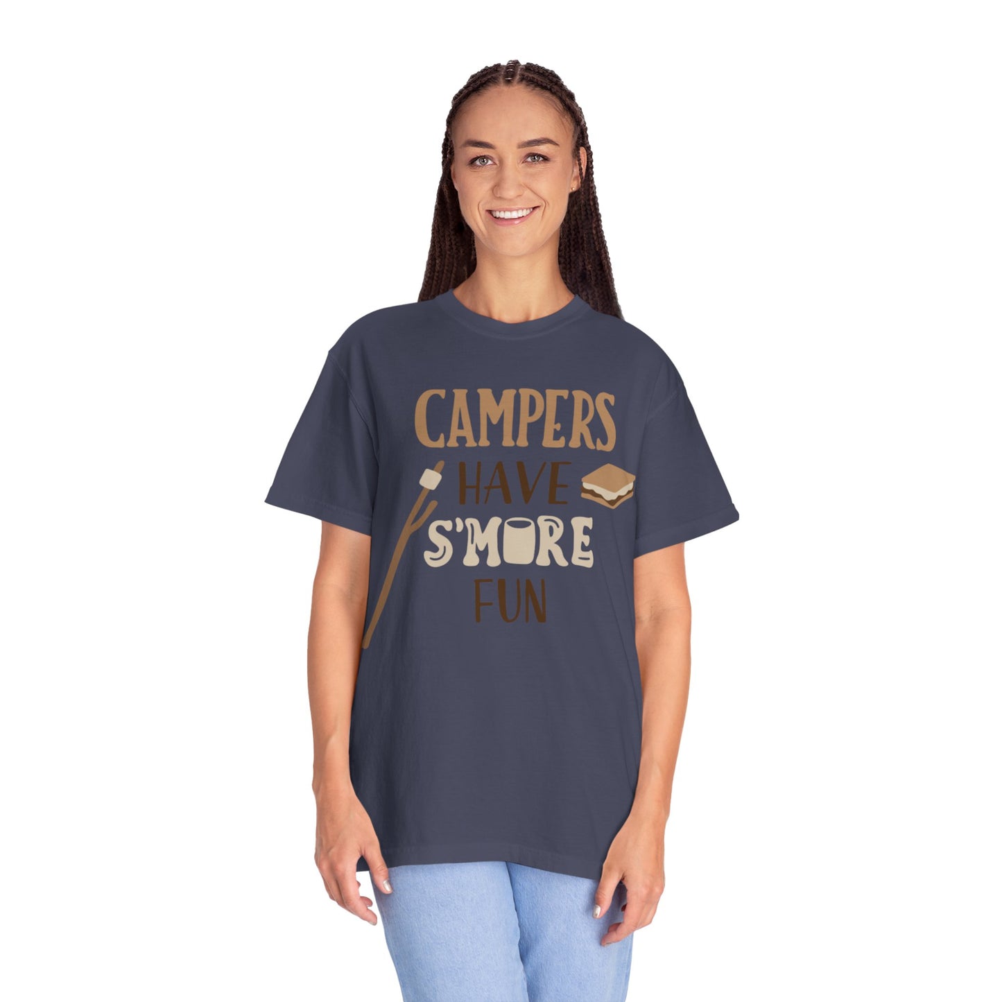 Campers Adventure Mountain Tee Belays Ropes Fun Activities Unisex Heavy Cotton T-Shirt