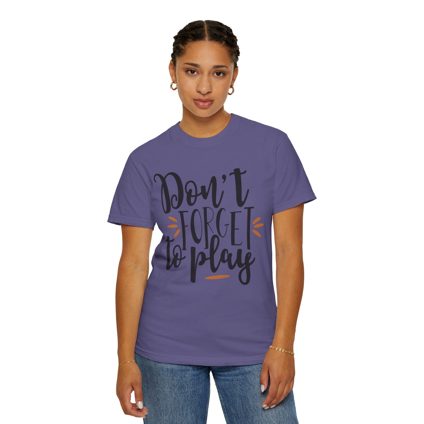 Don’t Forget To Play Warriors Tee Non-Stop Playing Gaming Obsession Unisex Heavy Cotton T-Shirt