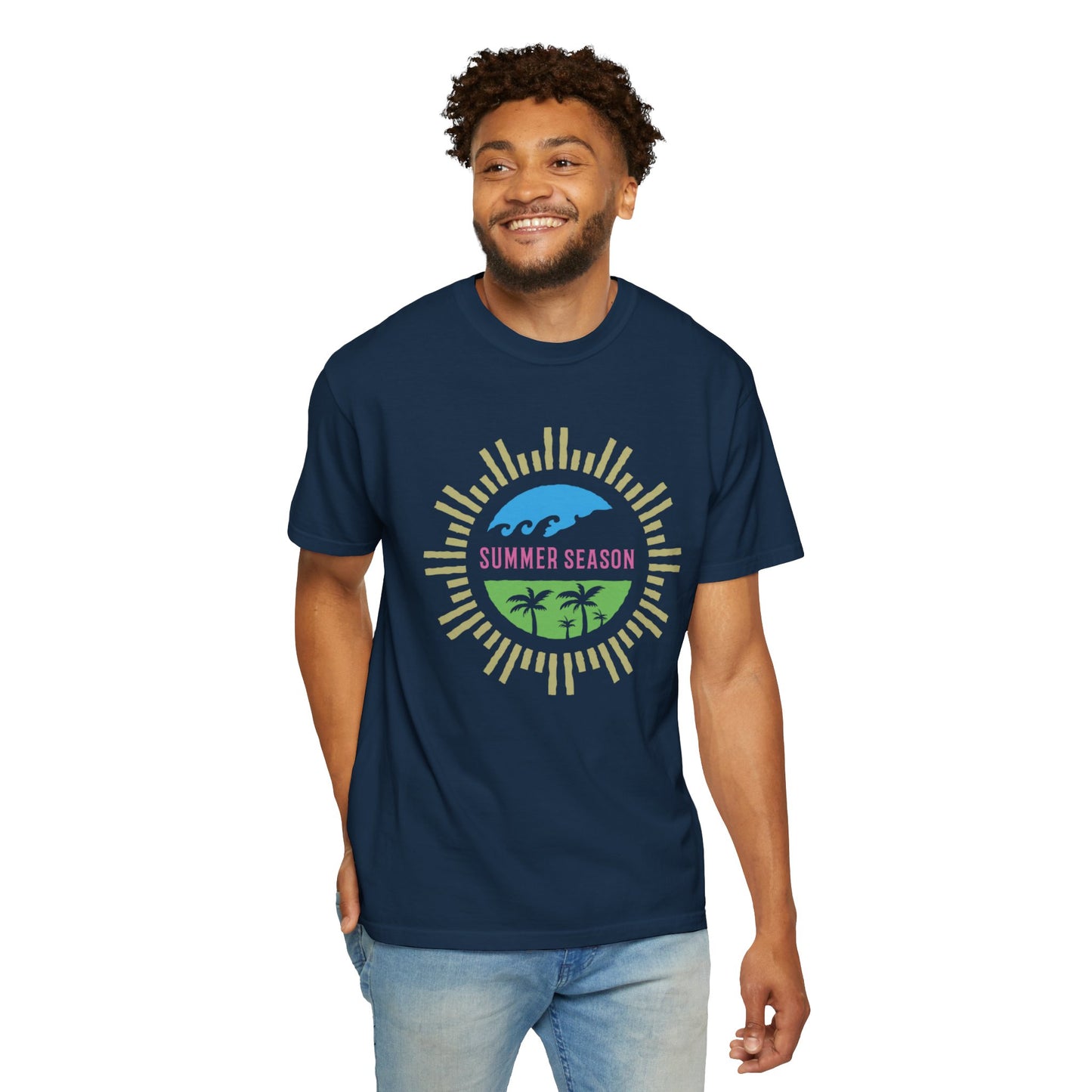 Summer Season Heat Long Days Cool Tee Unisex Heavy Cotton T-Shirt