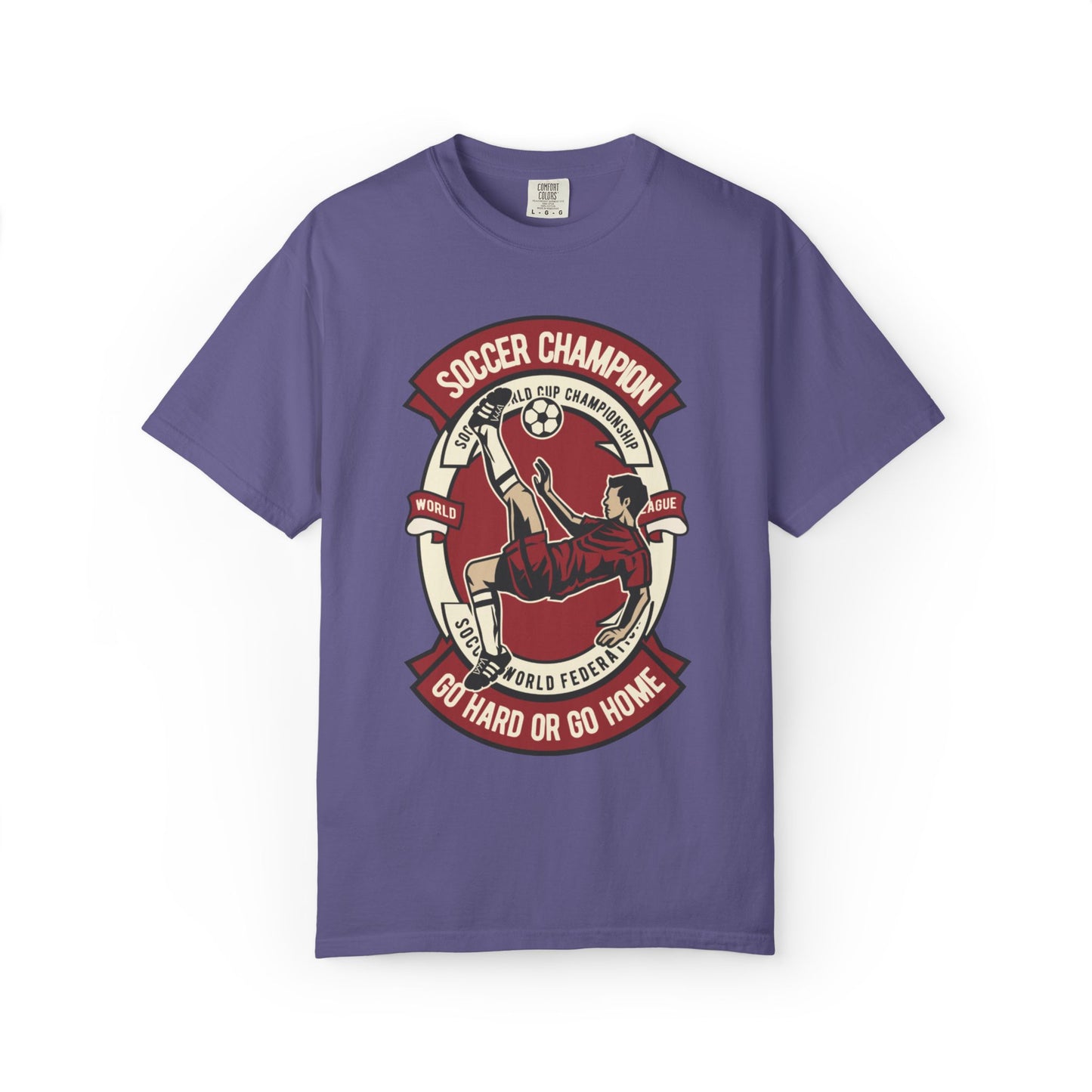 Soccer Champion Heartwarming Sweet Tee Charismatic Passion Unisex Heavy Cotton T-Shirt