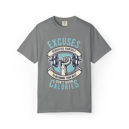 100% cotton (fiber content may vary for different colors) Medium fabric (5.3 oz/yd² (180 g/m²)) Dedicated Yourself To Becoming Your Best Don’t Burn Calories Unisex Heavy Cotton T-Shirt
