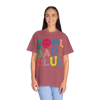 Funny Cool Dad Club Fatherhood Sarcastic Father’s Pride Dad Life Daddy Diaries Unisex Heavy Cotton T-Shirt