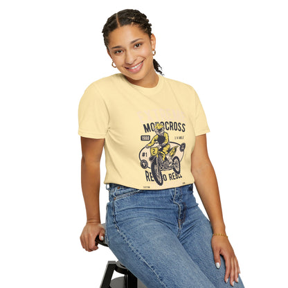 Extreme Champion Epic Trail Exploration Tee Thrill-Seeking Stunt Mastery Downhill Rush Unisex Heavy Cotton T-Shirt