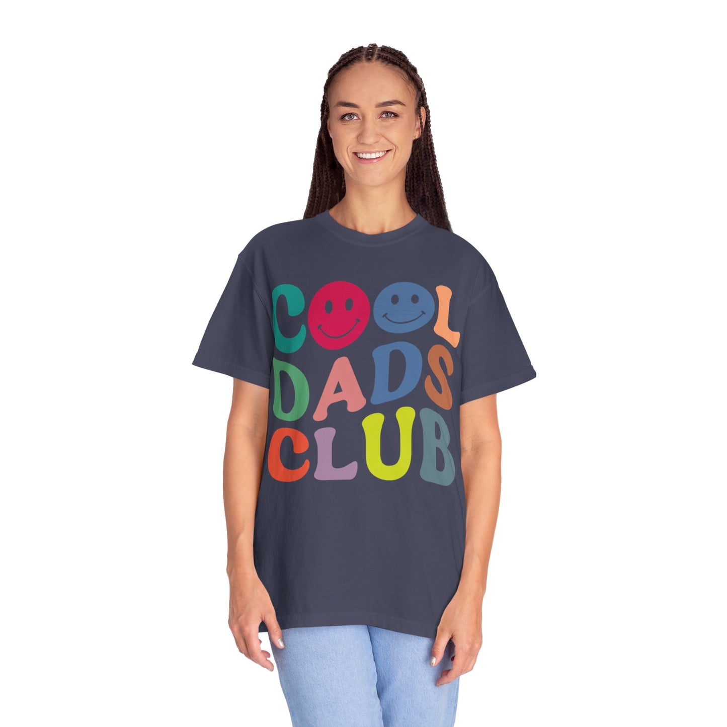 Funny Cool Dad Club Fatherhood Sarcastic Father’s Pride Dad Life Daddy Diaries Unisex Heavy Cotton T-Shirt