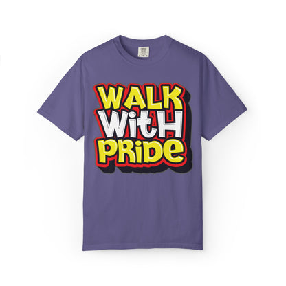 Walk With Pride Confidence Tee Aspiration Mindfulness Integrity Empowerment Unisex Heavy Cotton T-Shirt