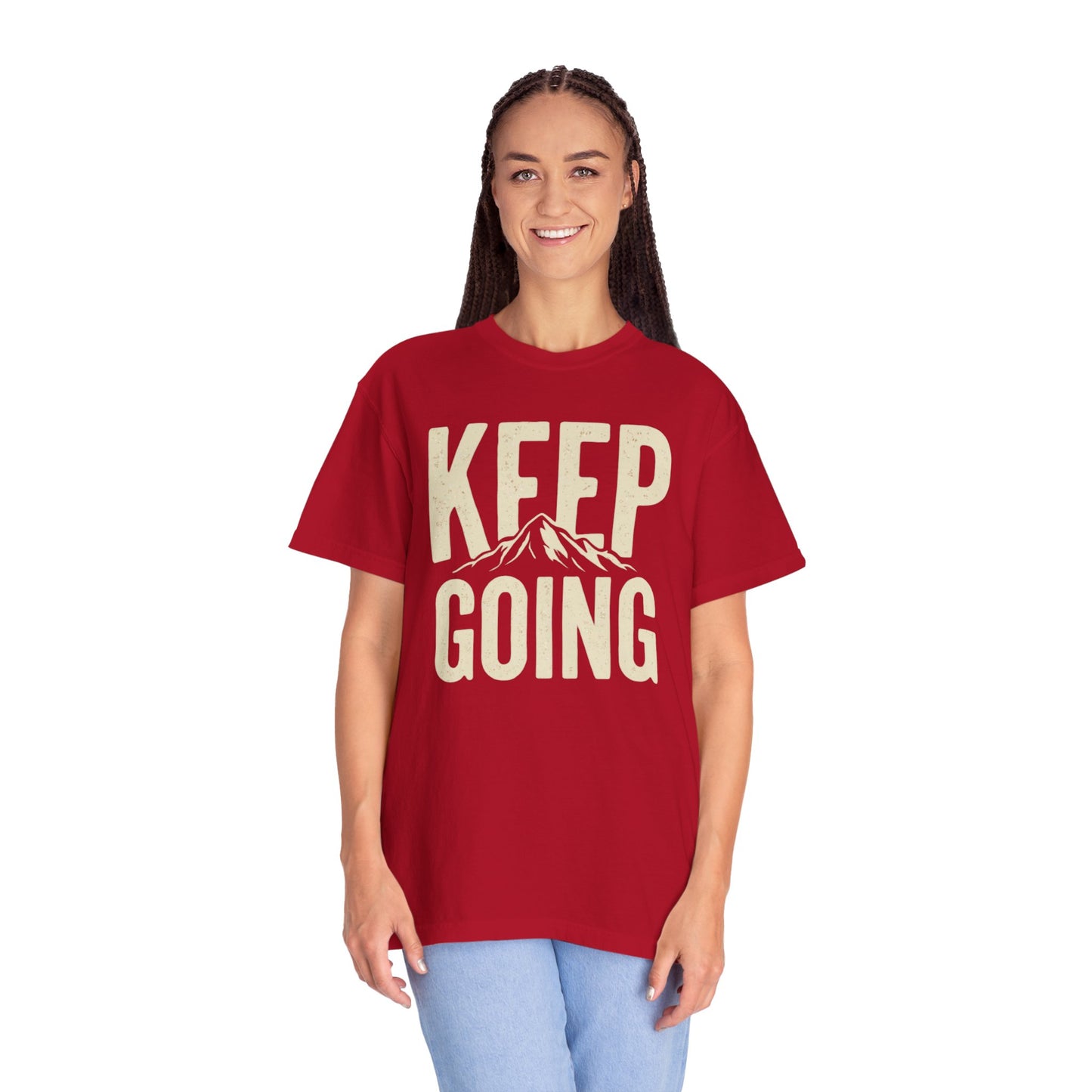 Keep Going - Unisex Garment-Dyed T-shirt