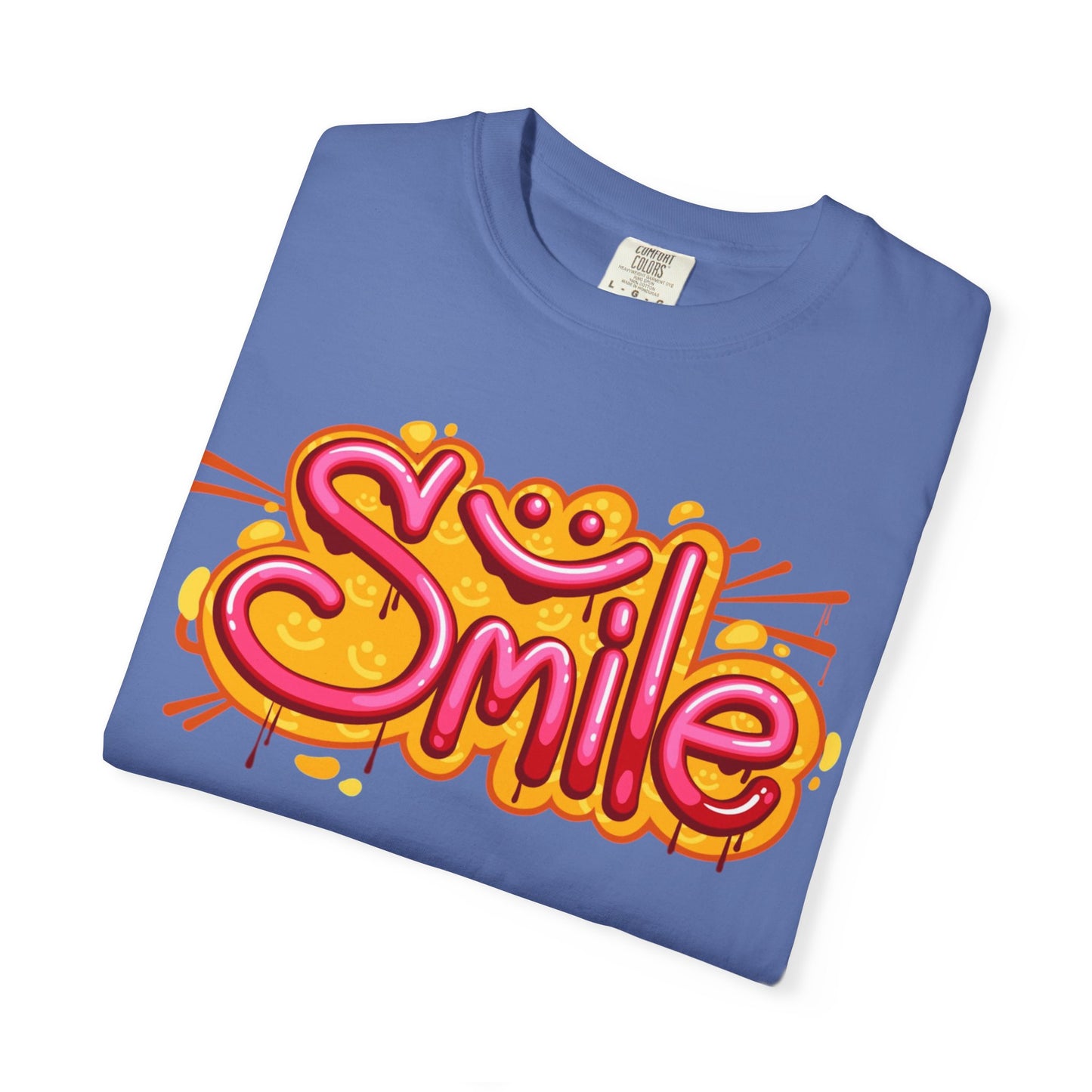 Smile Unisex Garment-Dyed T-shirt