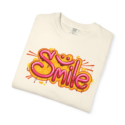 Smile Unisex Garment-Dyed T-shirt