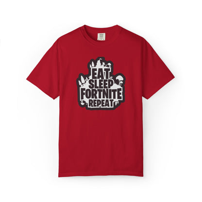 Eat Sleep Fortnite Battle Royale Squad Gameplay Passion Tee Solo Missions Social Gaming Unisex Heavy Cotton T-Shirt