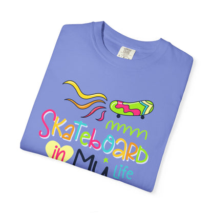 Skateboard In My Life Skater Competitions Boarding Fitness Tee Unisex Heavy Cotton T-Shirt
