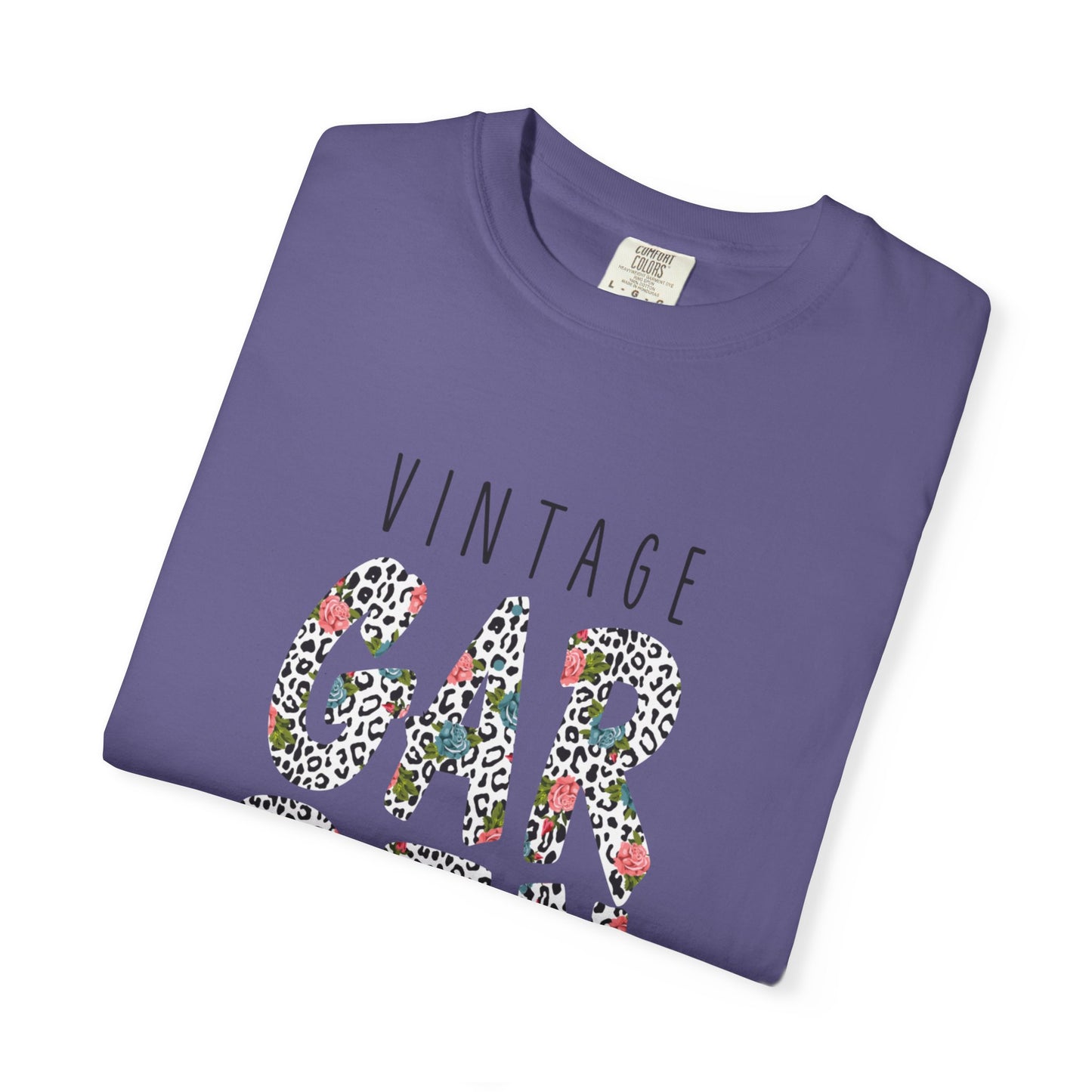 Vintage Garden Rose Heartwarming Lovely Trendy Tee Sweet Charismatic Beautiful Fragrance Happiness Unisex Heavy Cotton T-Shirt