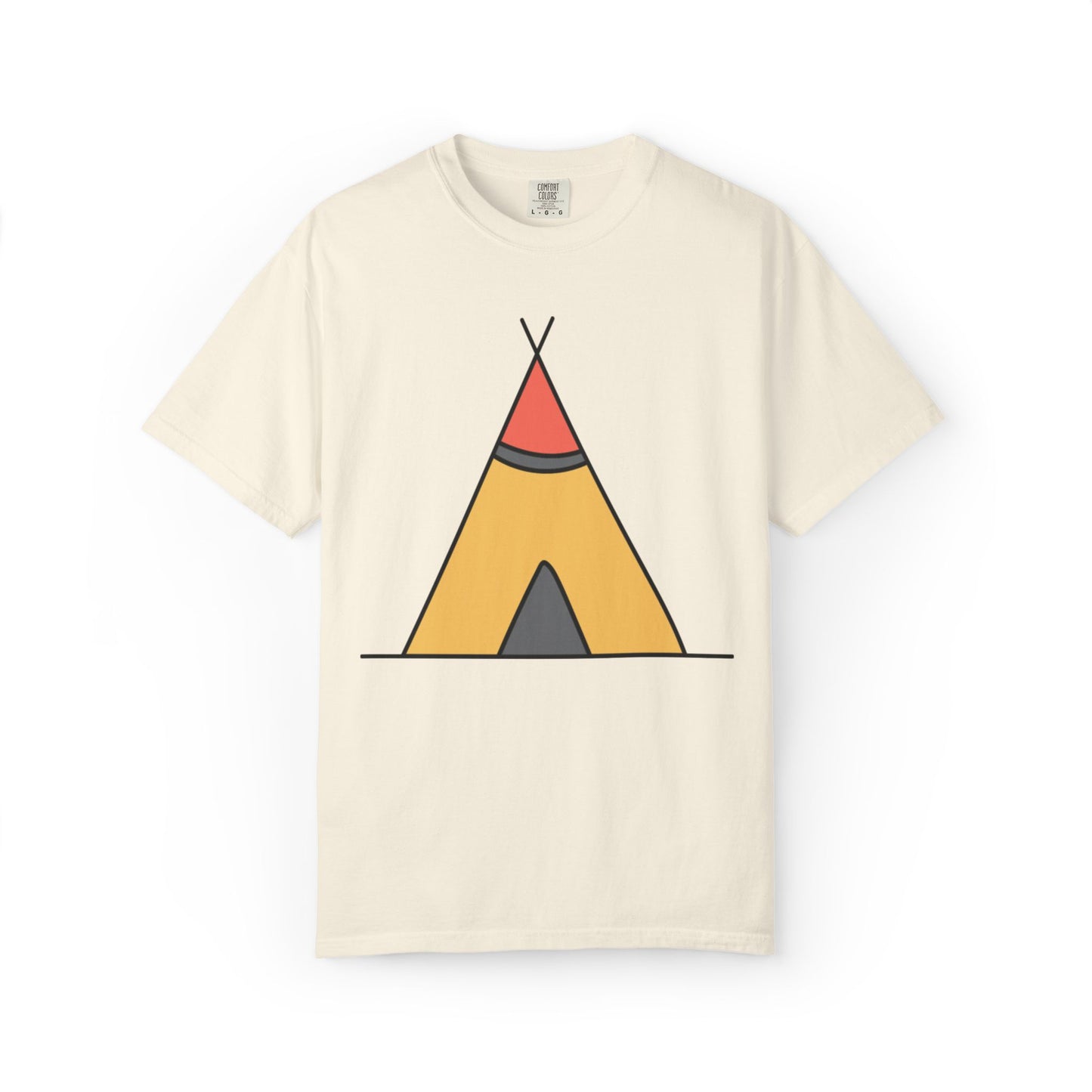 Camping  Adventure Lovers Tee Nature Exploration Bonfire Travel Van Unisex Heavy Cotton T-Shirt