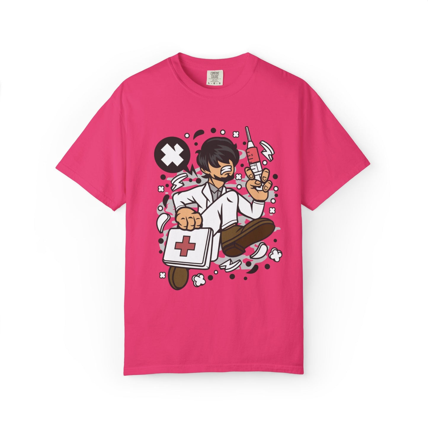 Doctor Superpower Medical Mastery Wellness Warriors Tee Medical Mentor Unisex Heavy Cotton T-Shirt