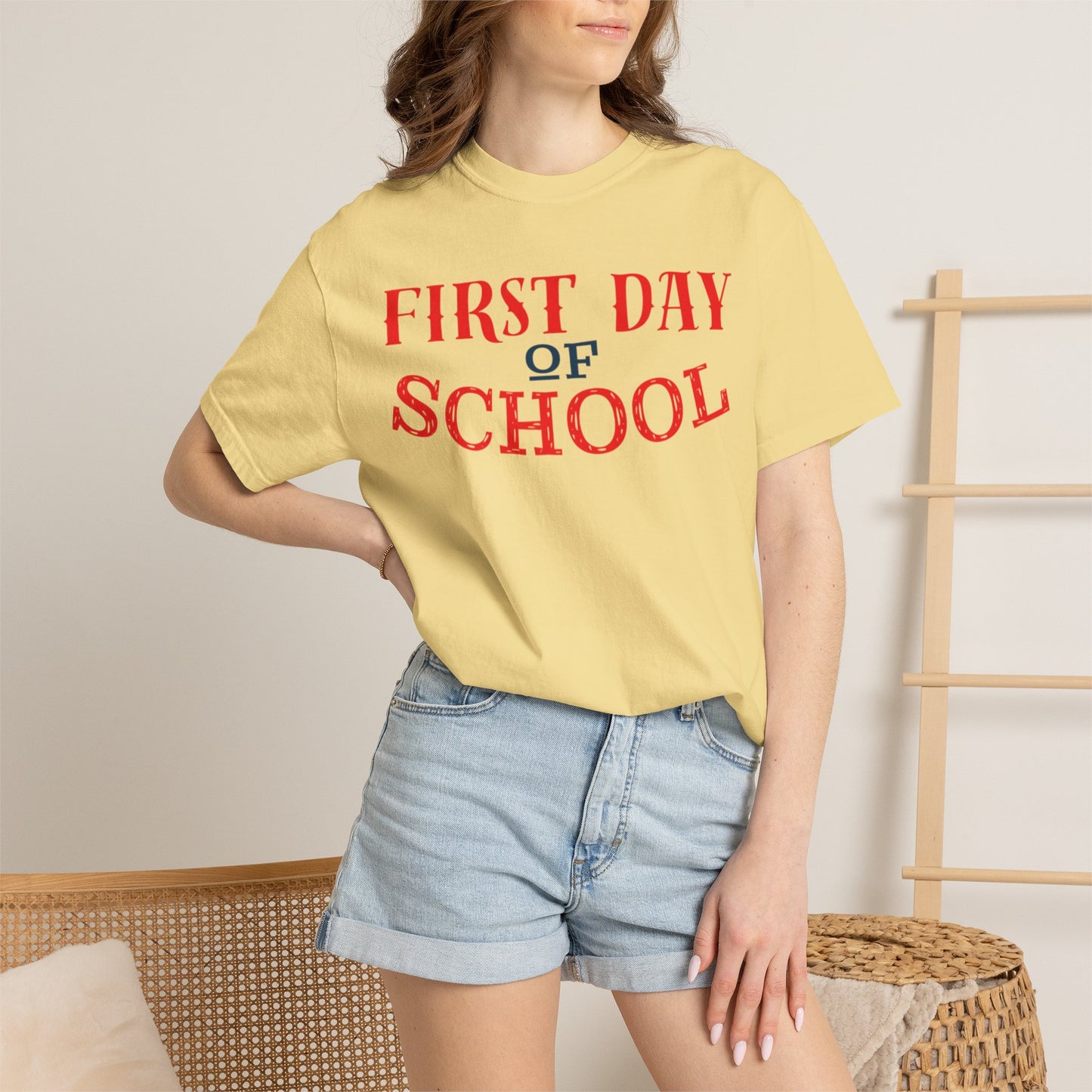 Funny First Day School Learning Legend Super Scholar Junior Geniuses Science Star Student’s Day Unisex Heavy Cotton T-Shirt