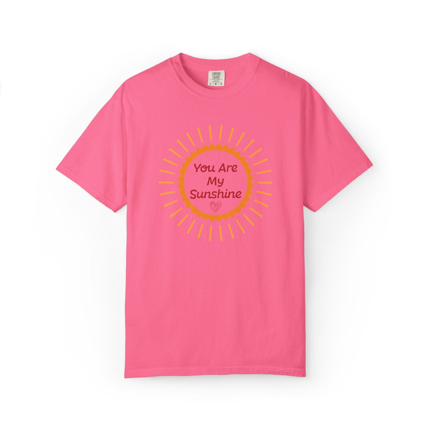 You Are My Sunshine Lovers Tee Hug Rainbow Passion Unconditional Soulful Connection Unisex Heavy Cotton T-Shirt