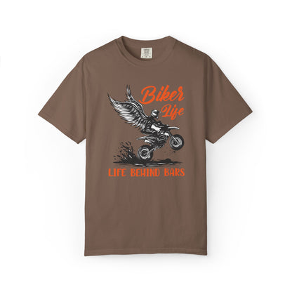 Thriller Live Behind Bars Secret Of Life Journey Over Destination Two Wheeled Adventures Unisex Heavy Cotton T-Shirt