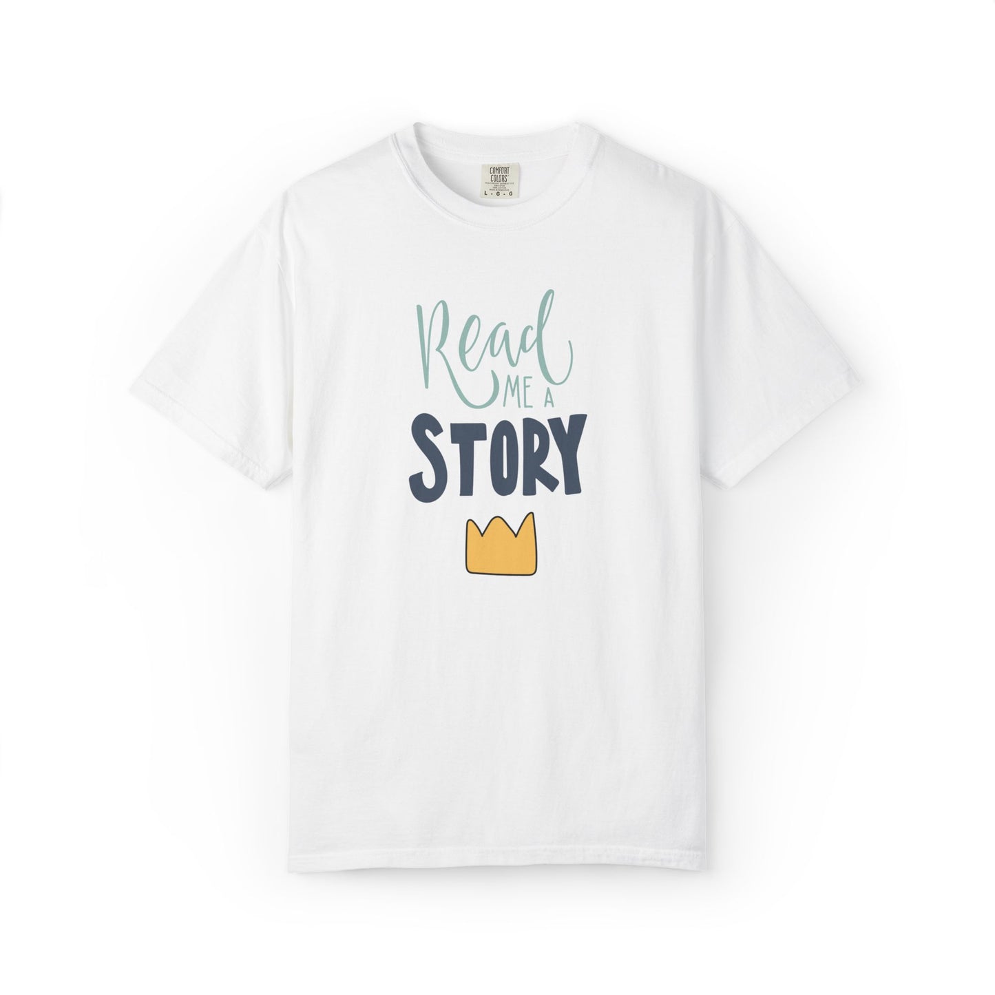 Read Me A Story Time Travel Superhero Parallel Trendy Tee Universe Fiction Connection Grand Parents Unisex Heavy Cotton T-Shirt