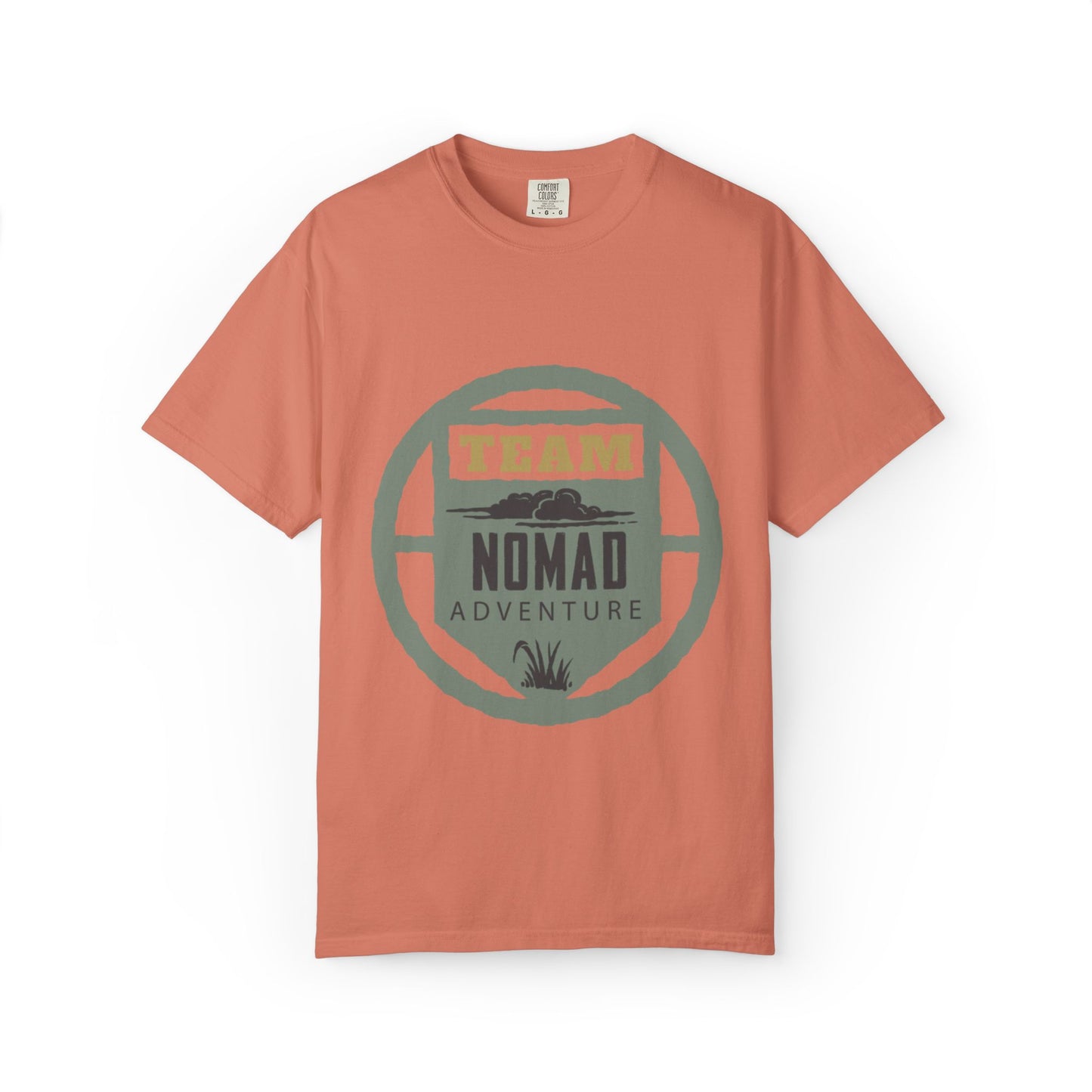 Team Nomad Constant Movement Discovery Freedom Adventure Enthusiasts Unisex Heavy Cotton T-Shirt