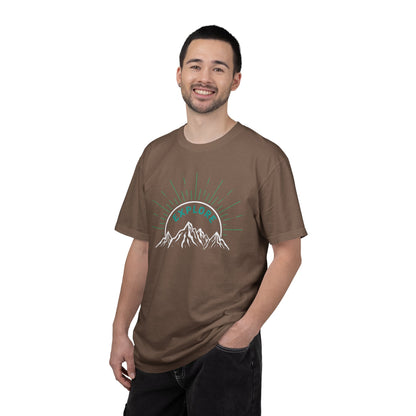 Funny Explore Mountain Adventure Tee Sarcastic Alpine Discover Camping Forest Unisex Heavy Cotton T-Shirt