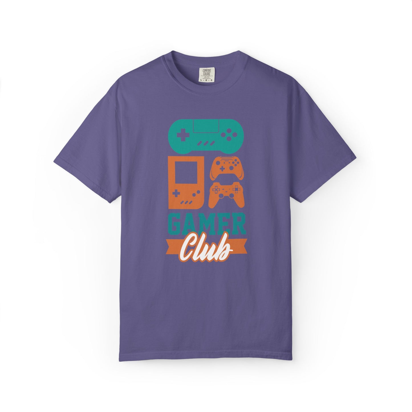 Funny Gamer Club Sarcastic Retro Gaming Gaming Consoles Gaming Community Unisex Heavy Cotton T-Shirt