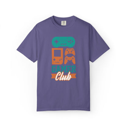 Funny Gamer Club Sarcastic Retro Gaming Gaming Consoles Gaming Community Unisex Heavy Cotton T-Shirt